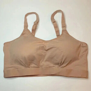 Arabella Nursing Maternity Bralette Tan XL